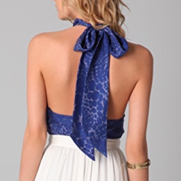 Rachel Zoe NEW Silk Maxi Set Top + Skirt Cheetah - Picture 3 of 5